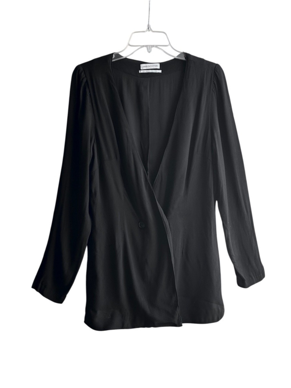 Urban Outfitters Tropicana Blazer Dress in Black
